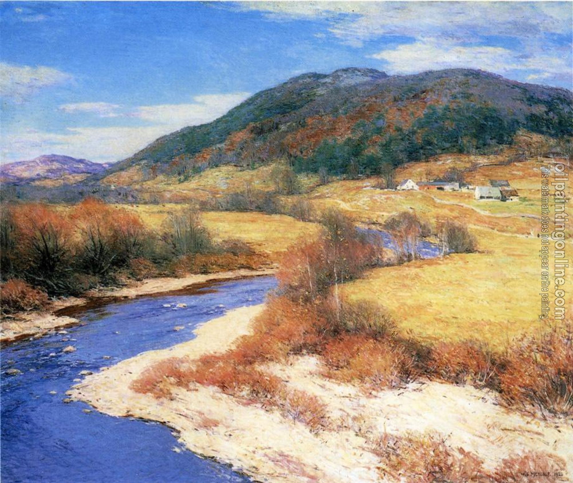 Willard Leroy Metcalf - Indian Summer Vermont